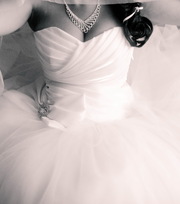милое свадебное платье