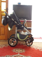 Польская модульная детская коляска 2 в 1 в отличном состоянии